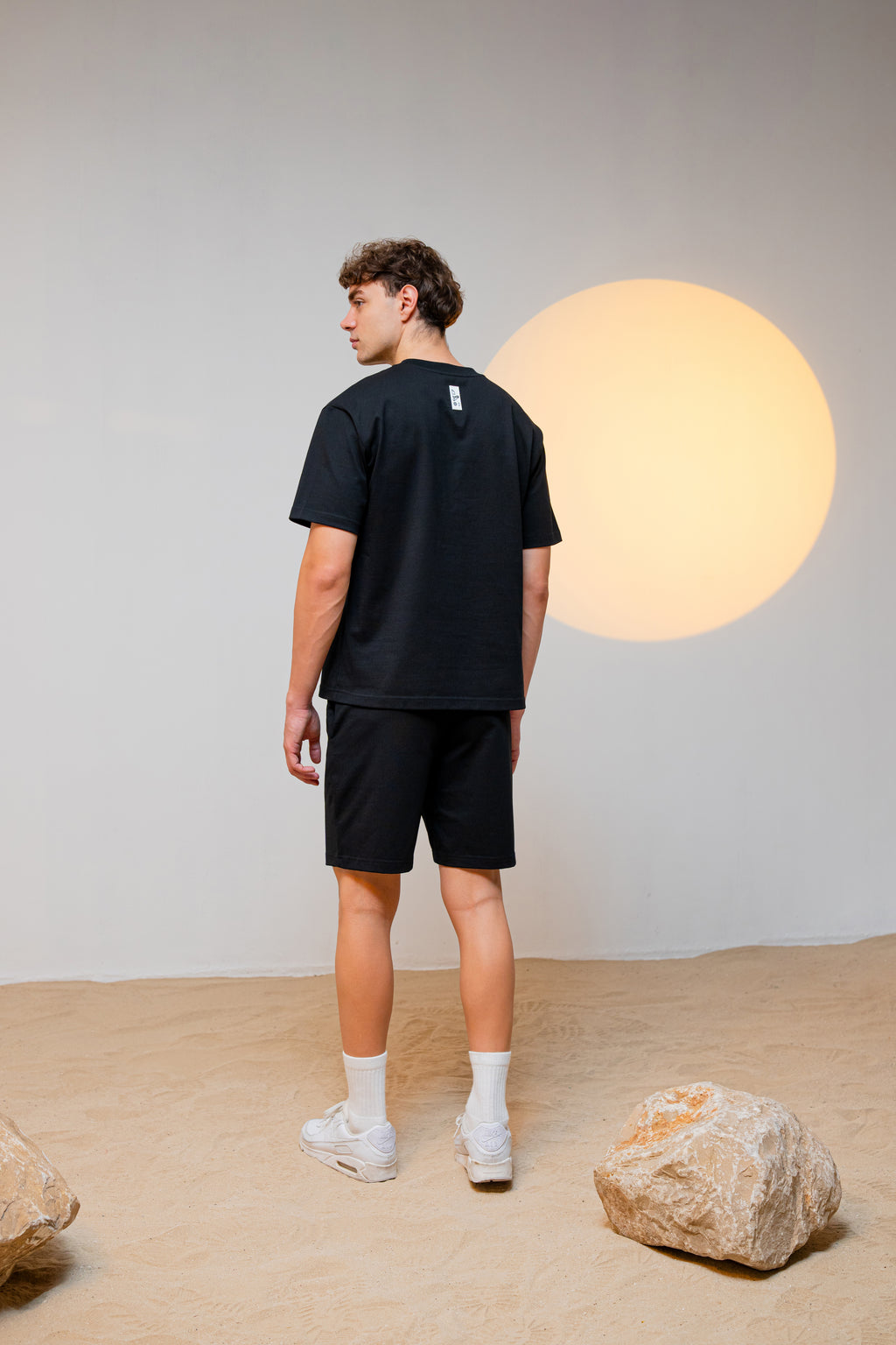 KEMET | Oversized Basic T-shirt in Cotton Black
