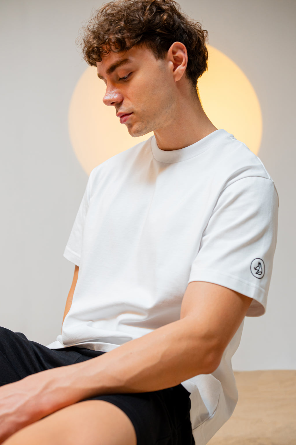 DARK SOIL | Oversized Basic T-shirt in Cotton White