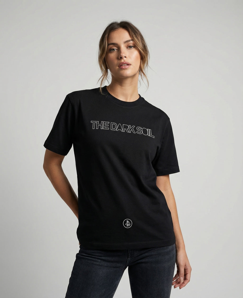 ANOBIS — Graphic Oversized Tee
Available in: Black