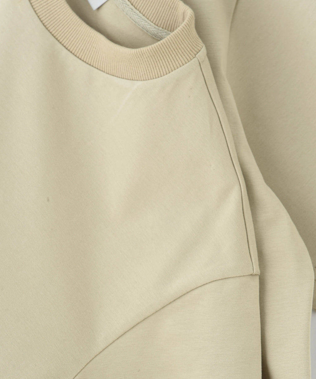 DARK SOIL | Oversized Basic T-shirt in Cotton Beige