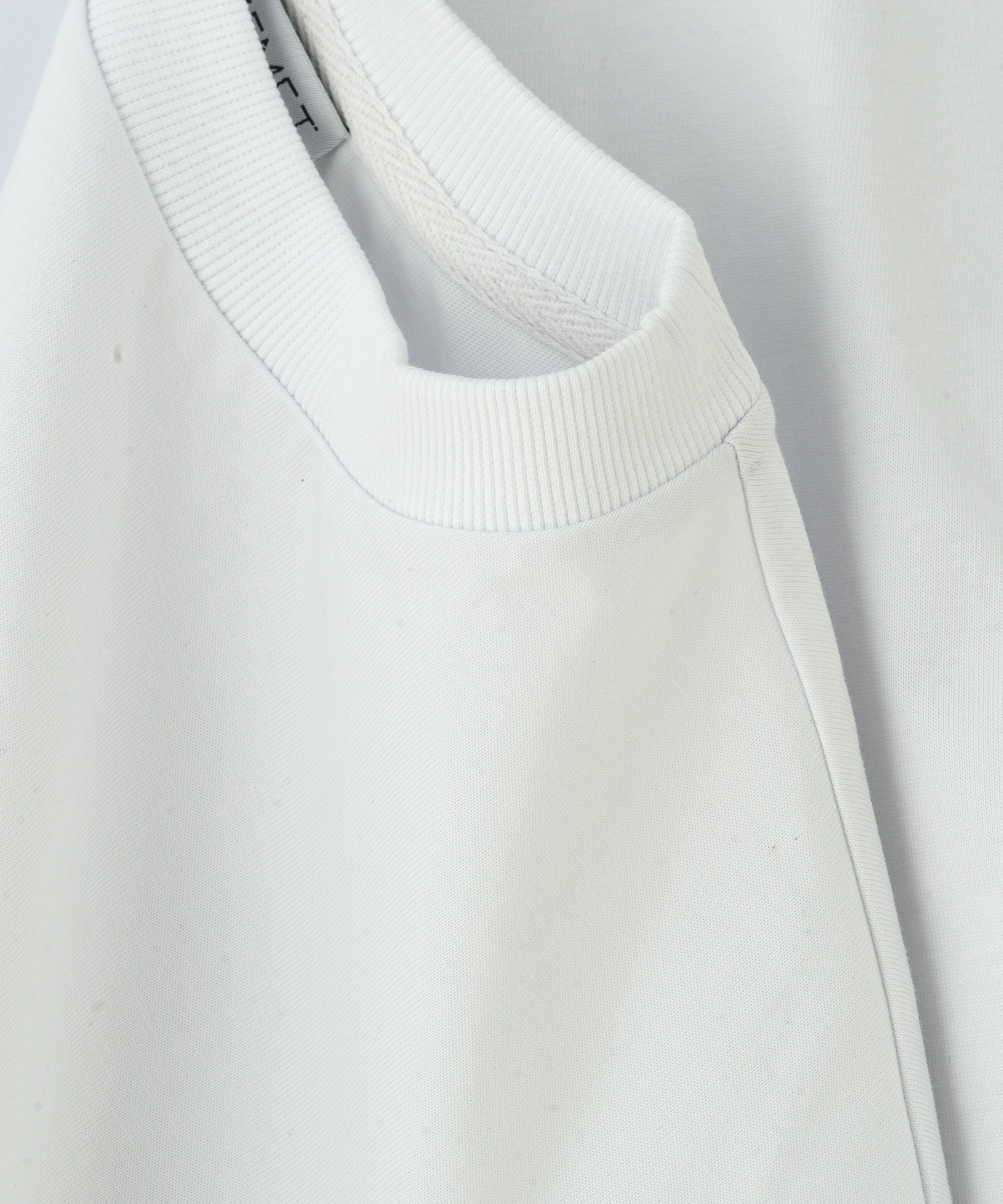 DARK SOIL | Oversized Basic T-shirt in Cotton White