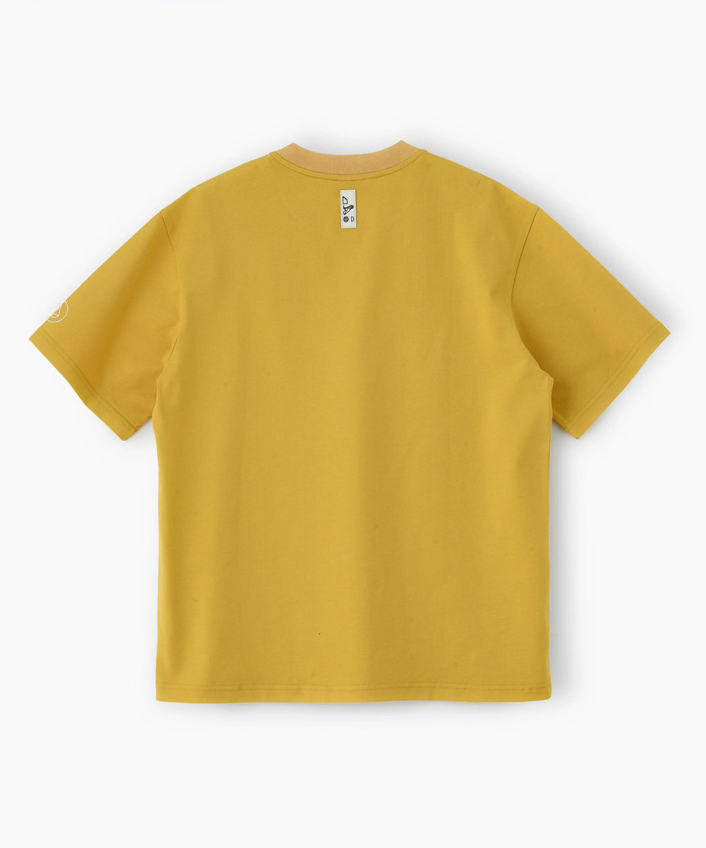 KEMET | Oversized Basic T-shirt in Cotton Mustard Yellow