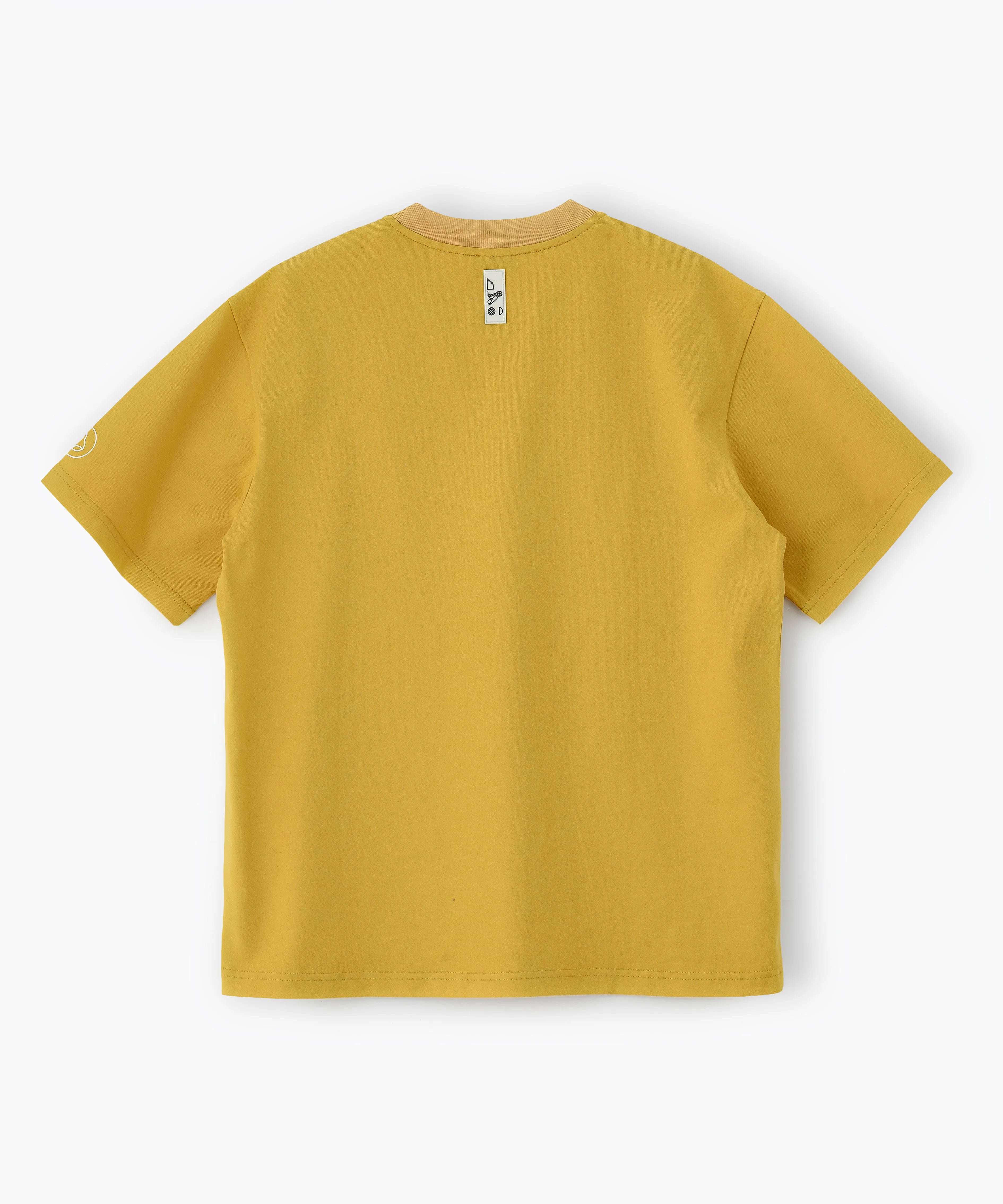 KEMET | Oversized Basic T-shirt in Cotton Mustard Yellow