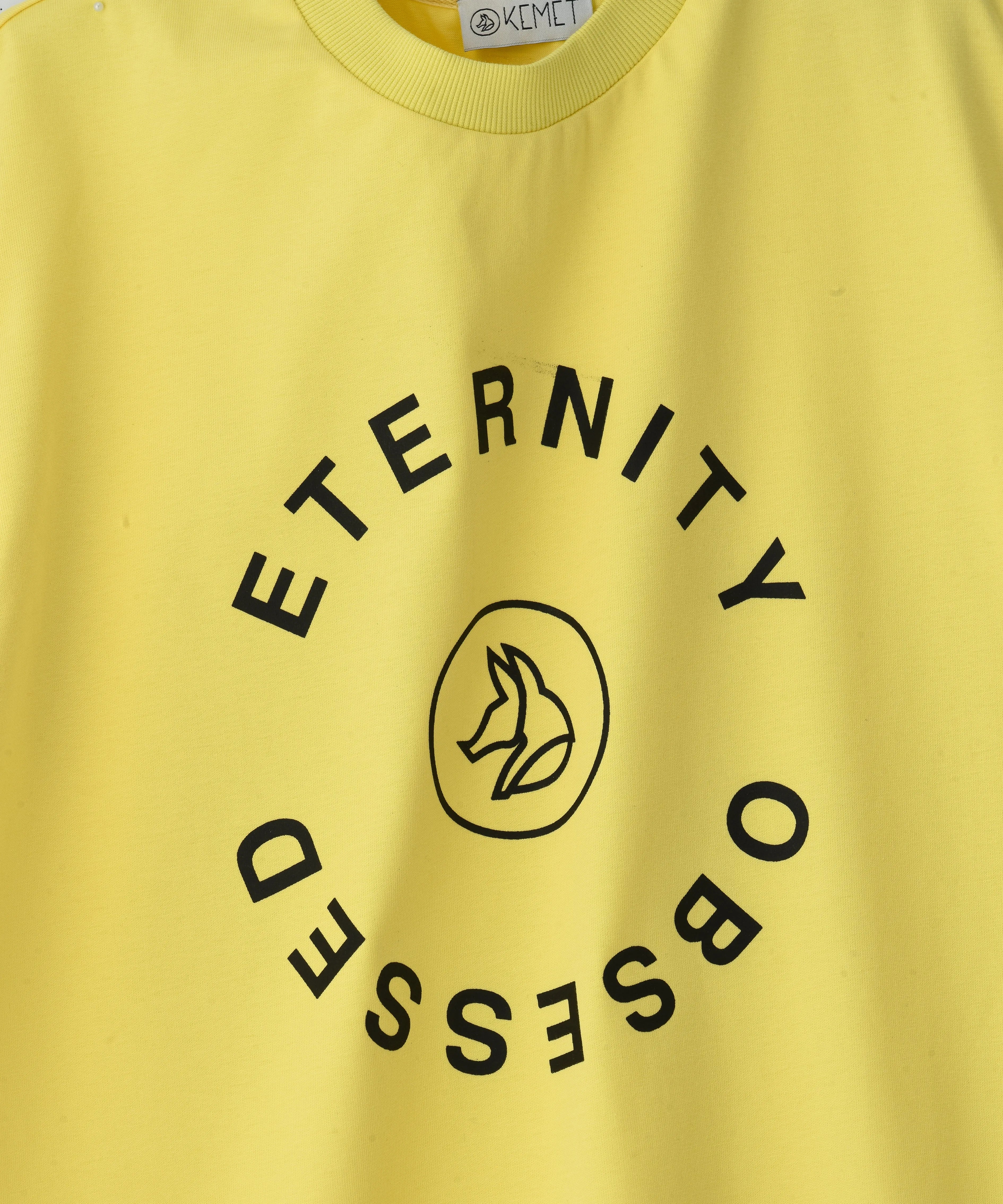 ETERNITY OBSESSED — Graphic Oversized Tee
Available in: Yellow & Green