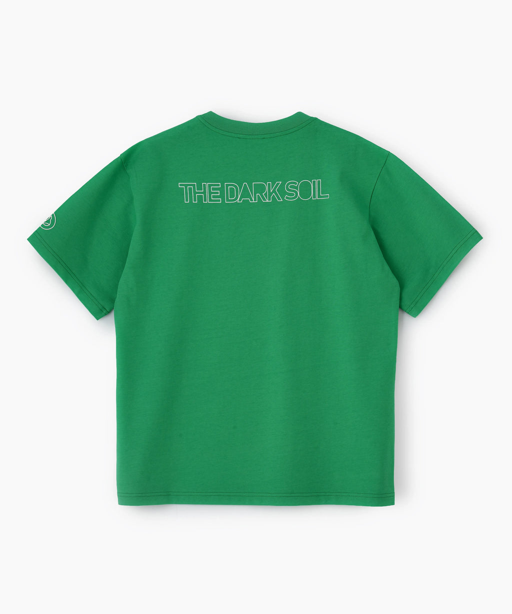 DARK SOIL | Oversized Basic T-shirt in Cotton Green