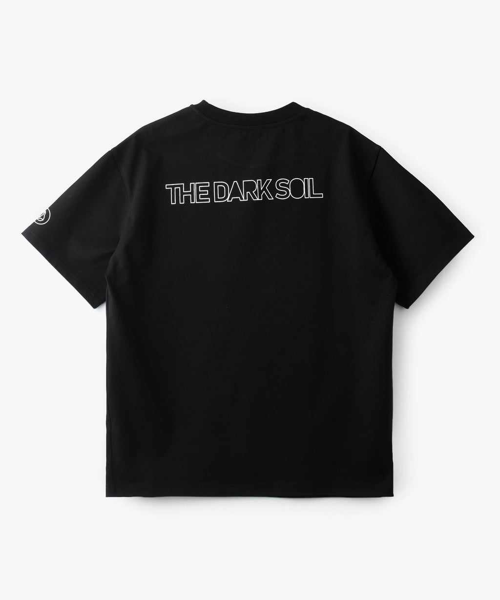 DARK SOIL | Oversized Basic T-shirt in Cotton Black