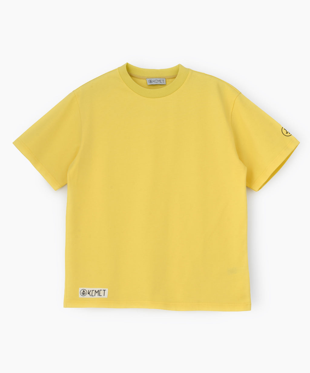 KEMET | Oversized Basic T-shirt in Cotton Yellow