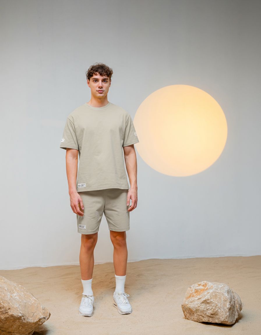 DARK SOIL NOON | Men Set in cotton