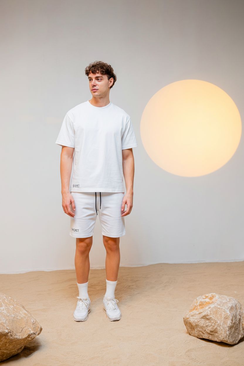 KEMET | Oversized Basic T-shirt in Cotton White