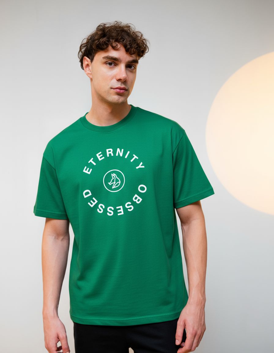 ETERNITY OBSESSED — Graphic Oversized Tee
Available in: Yellow & Green