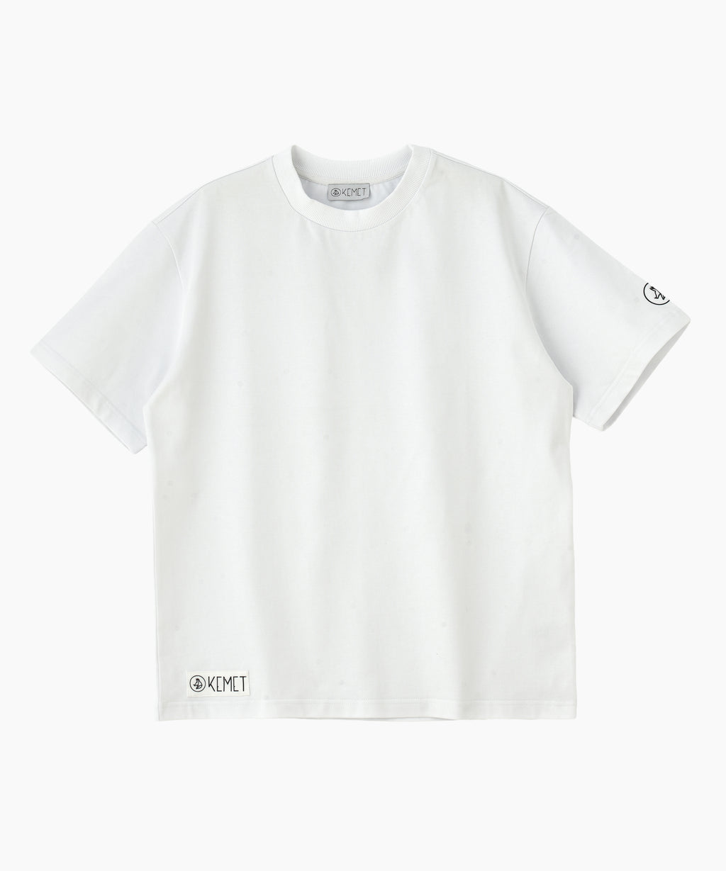 DARK SOIL | Oversized Basic T-shirt in Cotton White