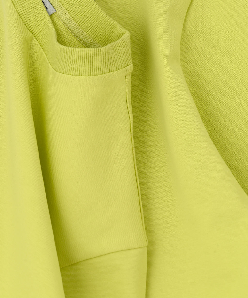 DARK SOIL | Oversized Basic T-shirt in Cotton Limegreen