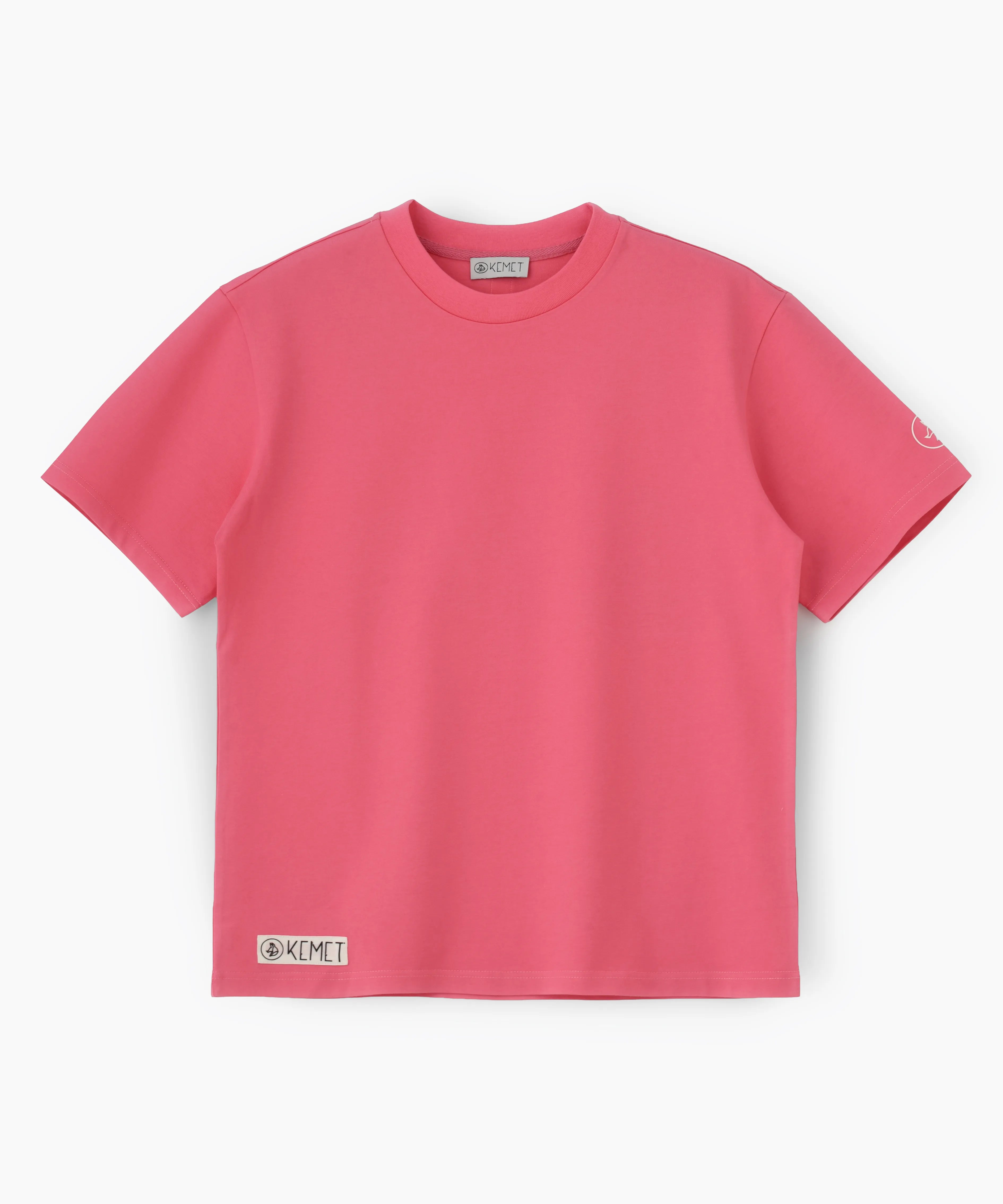KEMET | Oversized Basic T-shirt in Cotton Pink