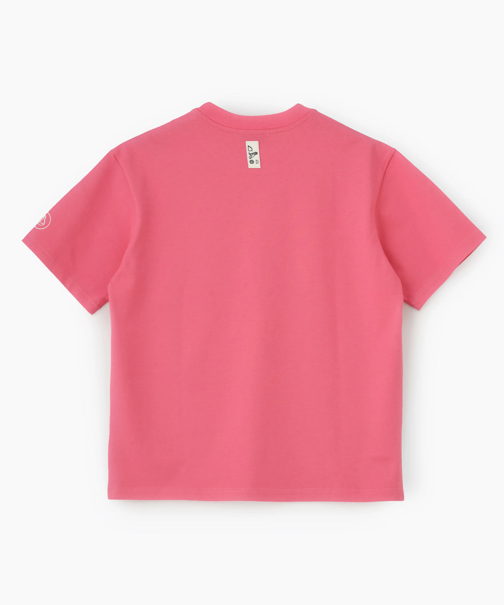 KEMET | Oversized Basic T-shirt in Cotton Pink