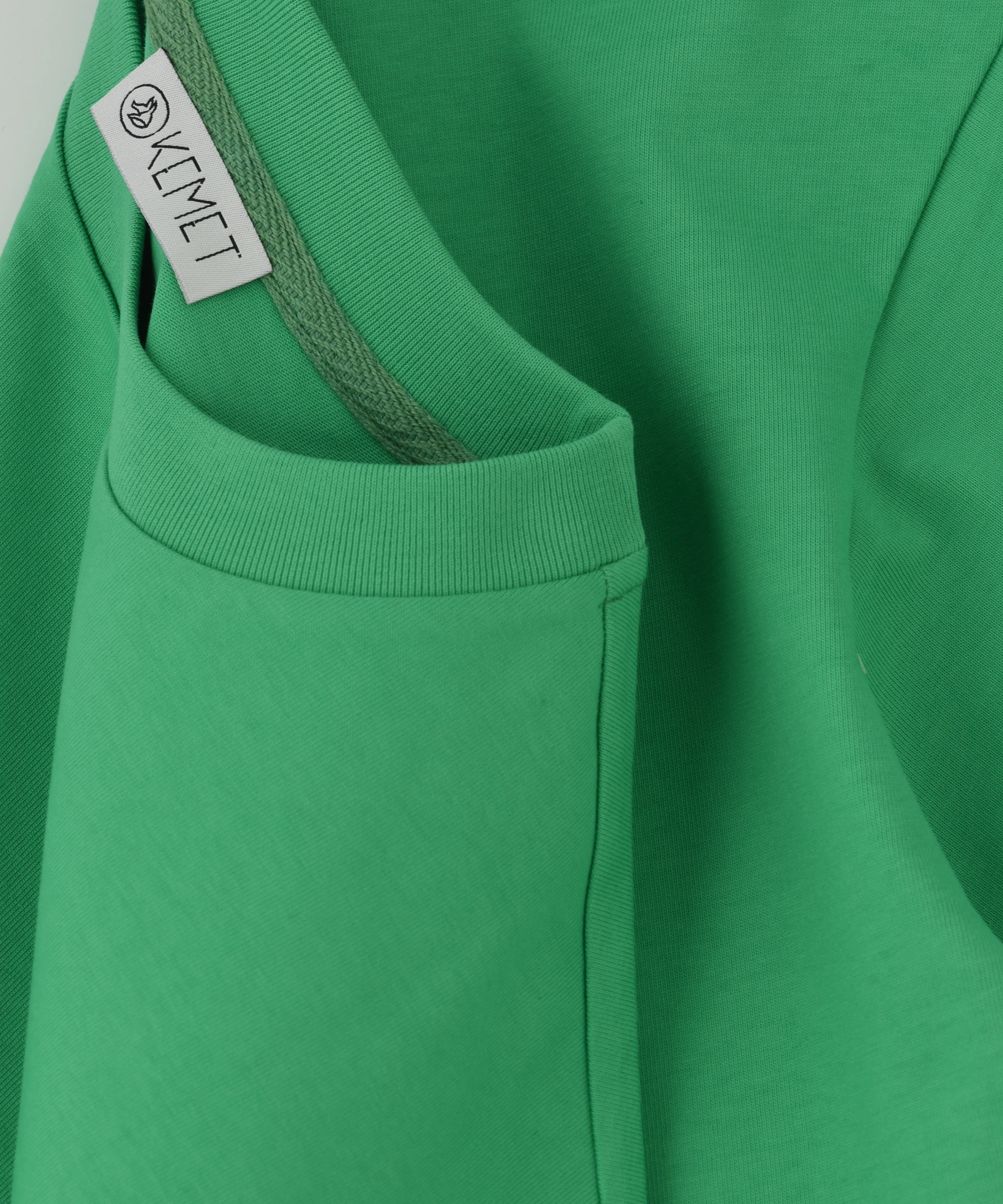 KEMET | Oversized Basic T-shirt in Cotton Green