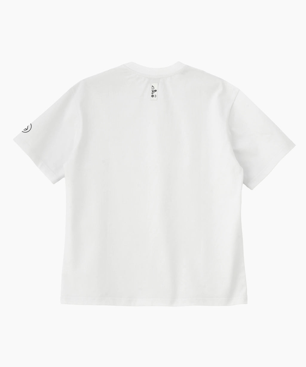 KEMET | Oversized Basic T-shirt in Cotton White