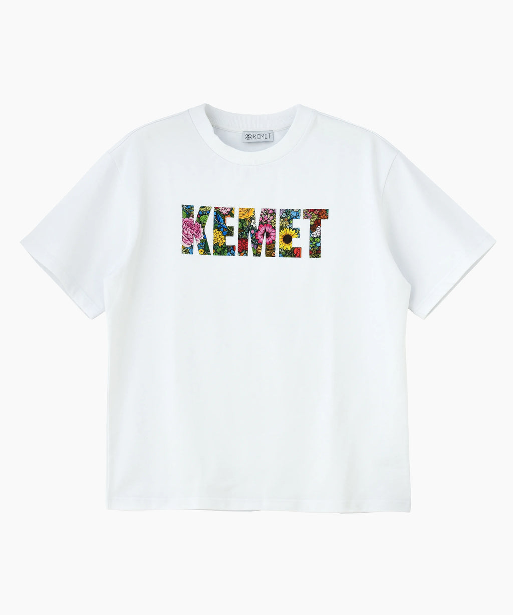 BLOOMING — Graphic Oversized Tee
Available in: White, Off-White/Multi